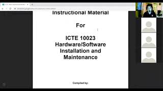 Hardware/Software Installation and  Maintenance - April 14, 2021