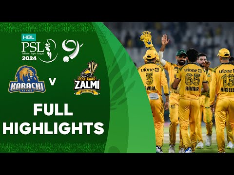 Full Highlights | Karachi Kings vs Peshawar Zalmi | Match 29 | HBL PSL 9 | M1Z2U