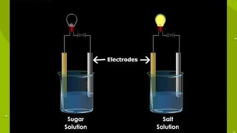 Electrolytes and Non Electrolytes