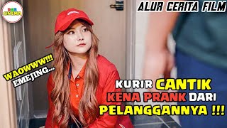 Alur Film KOREA || SI CANTIK YANG SELALU KENA PRANK PELANGGANNYA - !NV!TED DEL!VERY M4N (2020)