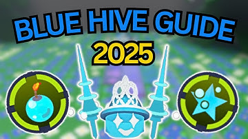*BEST* Updated Blue Hive Guide (2025) | Roblox Bee Swarm Simulator