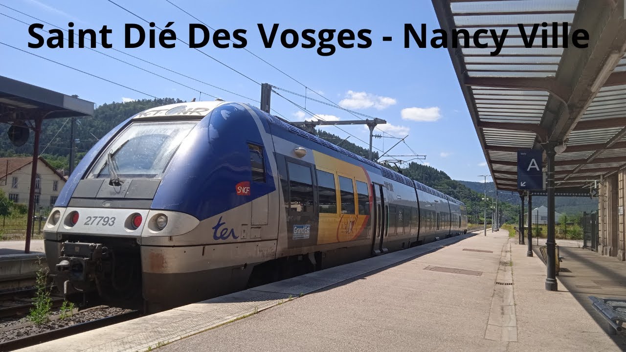 Ligne Saint Dié Des Vosges - Nancy Ville en ZGC 