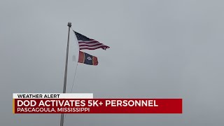 Department of Defense activates personnel