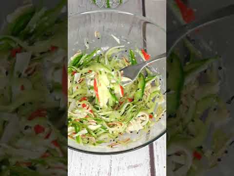 Вкусный и необычный салат из 2х ингредиентов/#shorts