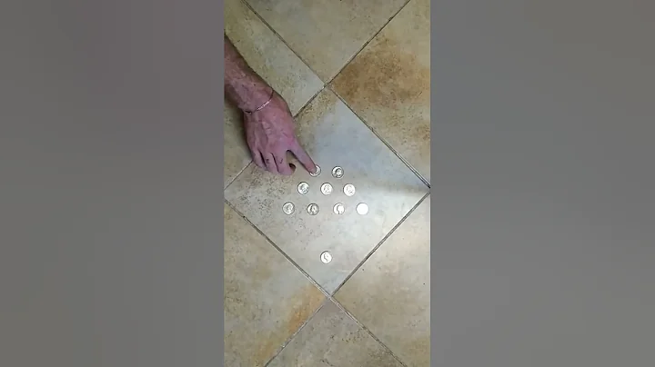 How To Reverse A 10 Coin Triangle Moving ONLY 3 Coins Brain Mind Puzzle Exercise