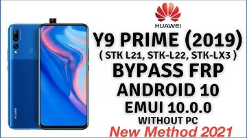 Huawei New Models Android 10 Frp bypass | Huawei Y9/Y9 Prime 2019 frp/Google bypass by waqas mobile