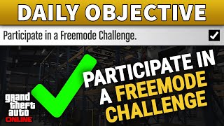 Participate In A Freemode Challenge Daily Objective Guide In Gta 5 Online Updated Freemode Event
