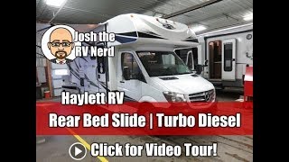 (Sold) 2018 Jayco 24K Melbourne Class C Mercedes Turbo Diesel Mini Motor Home