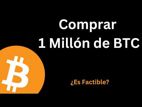 ¿PODRIA ESPAÑA COMPRAR 1 MILLON DE BITCOIN?