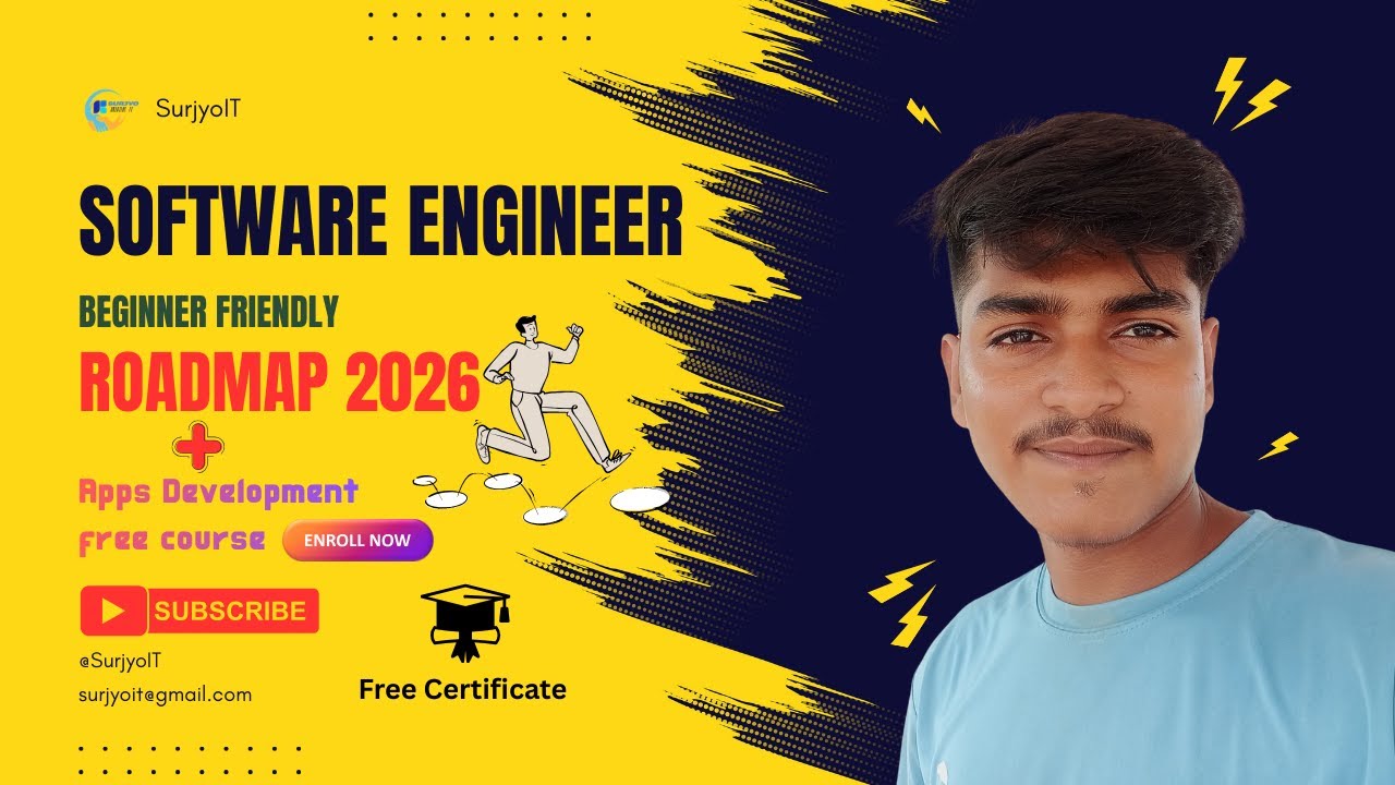 Software Engineer Roadmap 2026 in Bangla | Step by Step Guide | Surjyo ...