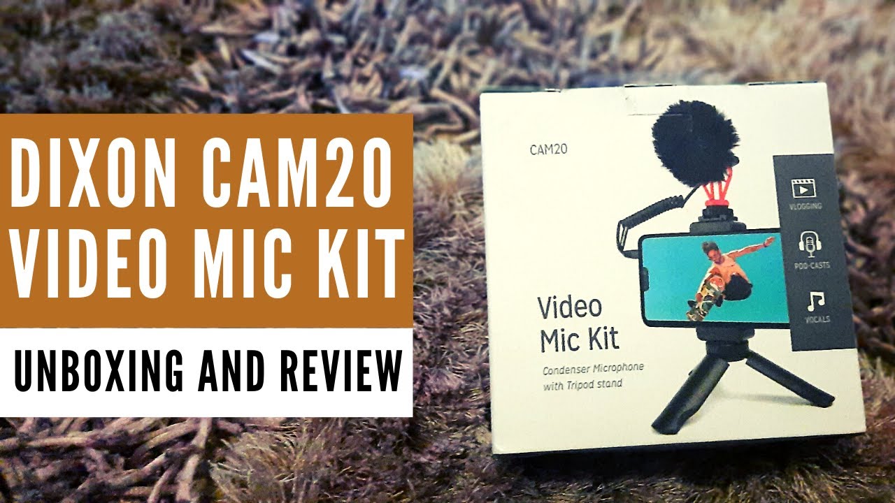 DIXON CAM20 Video Mic Kit Unboxing and Review YouTube