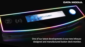 New Button Deck Monitor | DATA MODUL
