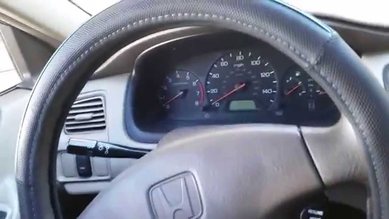 1999 Honda Accord Interior And Exterior View