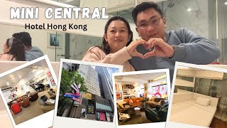 MINI CENTRAL Hotel Hong Kong (2k+ per night) | Room Tour