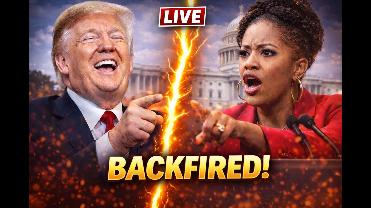 Trump MOCKED Crockett on LIVE TV — It Backfired In