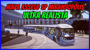 🔴Gameplay Proton bus Simulator Mapa Asseto SP Mirandopólis Beta Com Superarticulado UDA | PBSU