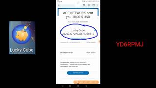 App Free PayPal 10$ |How to earn money online with Lucky Cube to 5$ - 200$ | Free Money Paypal Onlin screenshot 1
