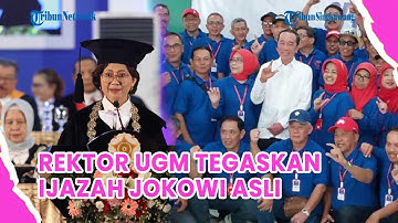 Rektor UGM Tegaskan Ijazah Jokowi Asli, Sebut Punya Data dan Bukti Kuat