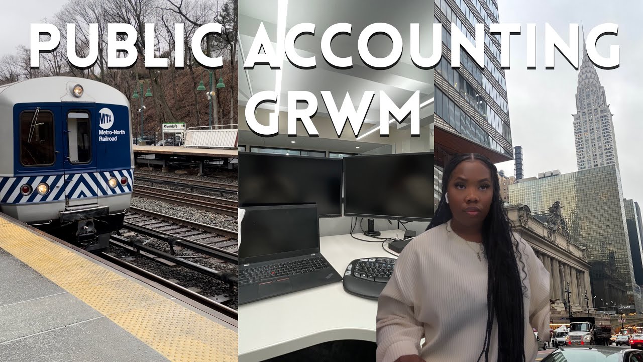 grwm for work in nyc corporate job, new york city YouTube
