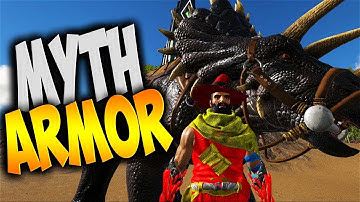 Ark: Survival Evolved - Myth Armor & First Tame (Ark Foreworld Myth & Annunaki Genesis Mods Part 3)