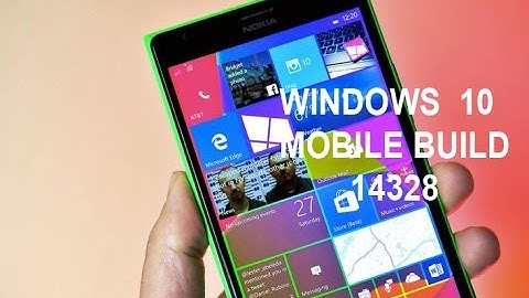 Hands on with Windows 10 Mobile Build 14328