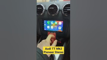 🆕 Audi TT Mk2 fitted Pioneer SPH-DA360DAB stereo with Wireless Apple CarPlay & Android Auto #auditt
