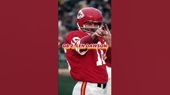 Kansas City Chiefs All-Time Quarterback Depth Chart 🏈 🔥 👀 #shorts #nfl #football #edit thumbnail