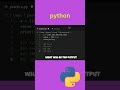 what will be the output 🤔 comment urs #python #learn IT # quiz