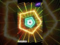 Neon Polygon Tunnel Loop  Color Changing Grid VJ Loop #vjloop #neon