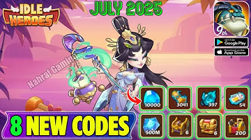 *New* Idle Heroes Codes July 2025 | Idle Heroes Codes - How to Redeem Code