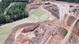 Drexel Industrial Drone Footage September 2025