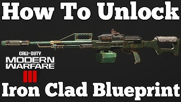 How To Unlock New Iron Clad Blueprint (Weekly Challenge Rewards)