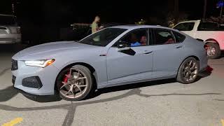 Random Snippets of the 2025 Acura TLX Type S from NALM 2024