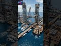 Ocean City of the Future 🌊 Flying Trains &amp; Smart #fypviralシ  #fypviral  #aiart   #aianimation
