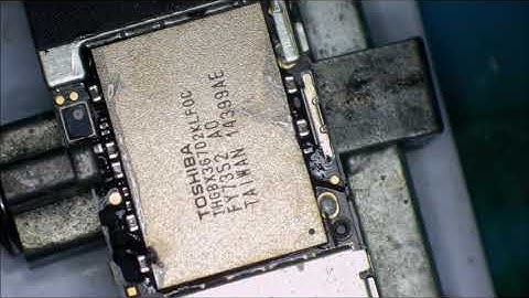 iphone how to remove the nand