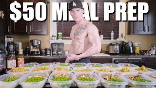 Famous BULKING ON $50 A WEEK | Meal Prep On A Budget Wealth