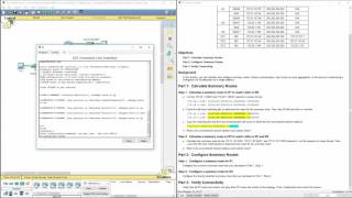 Cisco RnS - Lab 6.4.1.5 Packet Tracer - Configuring IPv4 Route Summarization - Scenario 1