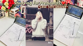 Preboards Study Vlog Cbse 10Th Grader Aesthetic Vlog Comeback