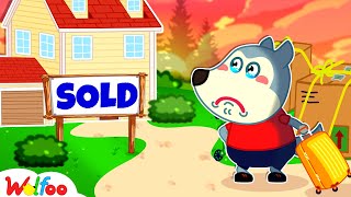 Lovely House! Good Bye!  Wolfoo Sold His First House | Funny Stories For Kids | Wolfoo Channel