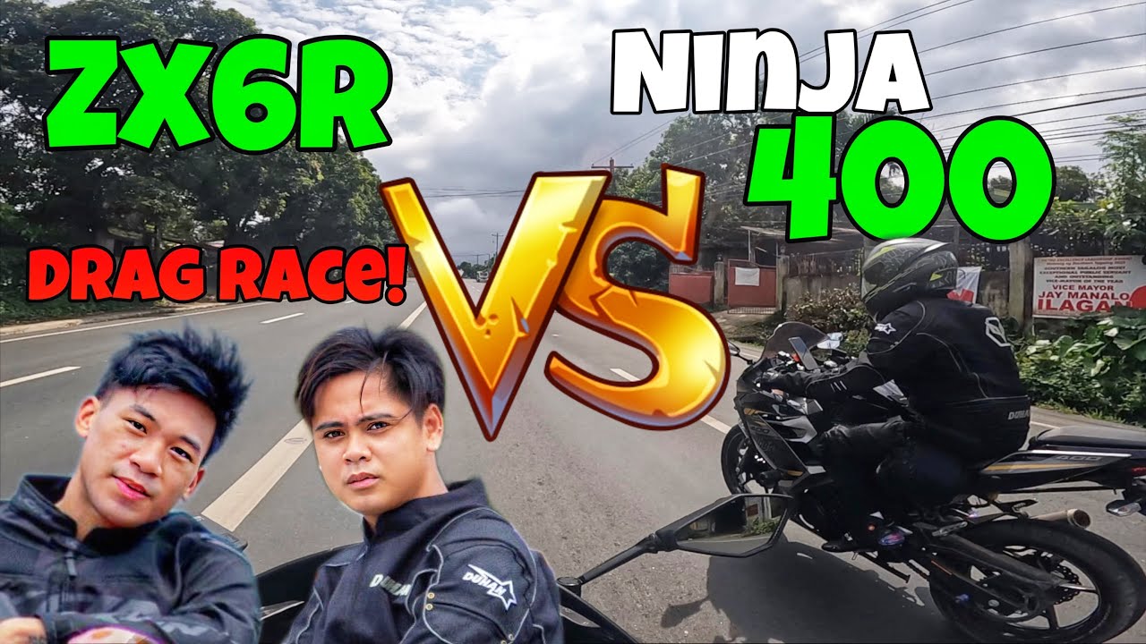 ZX6R 2024 VS N400 DRAG RACE!?!🔥🔥🔥🔥