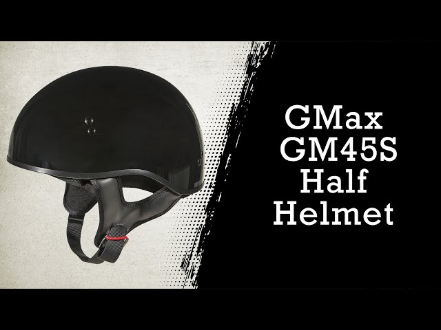 gmax gm45 half motorcycle helmet Helmets 65 Half GMax GM45 Naked Helmet -