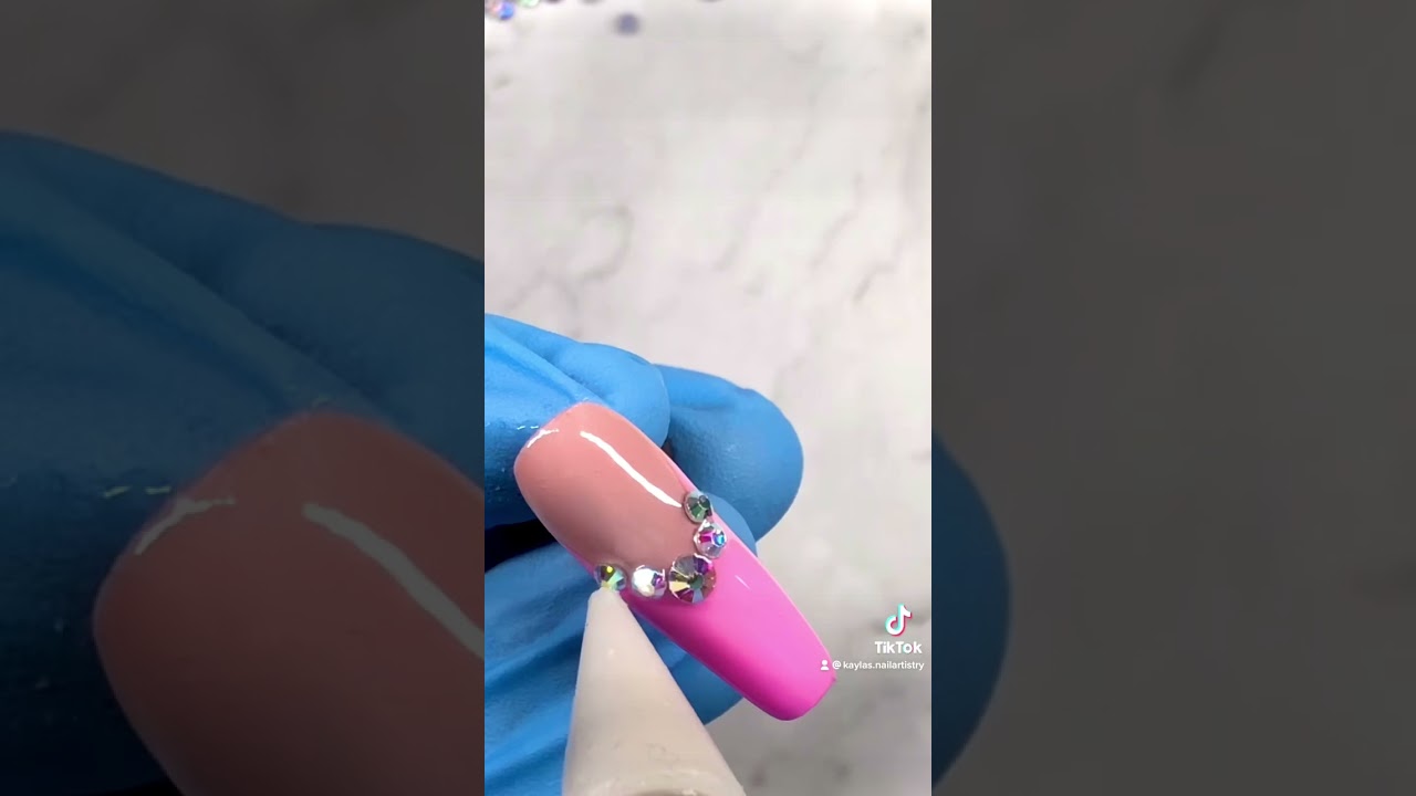 CUSTOM Bad Bunny Nails! 💖 Watch Me Work: Custom Luxury PRESS-ONS | Nail Art | DIY Tutorial