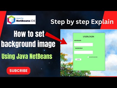 How to set backgroung Image on jframe using java netbeans [SOLVED ...