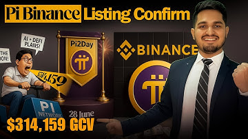 Pi Network Binance Listing Confirm GCV 28 June Pi2Day | Pi Coin Latest News Today | NEWT Binance