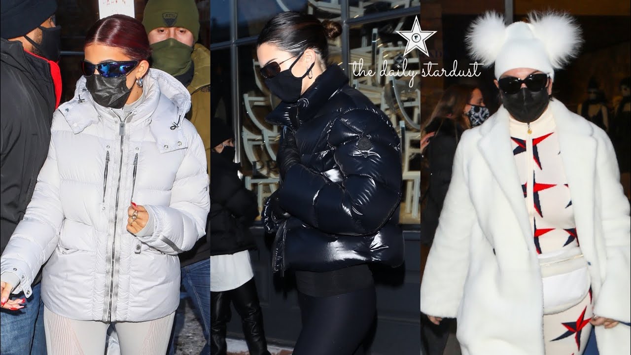 Kylie Jenner, Kendall Jenner and Kris Jenner shop at Prada while in