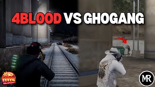 HOT BEEF 4BLOOD VS GHOGANG !! GTA 5 ROLEPLAY #imeroleplay