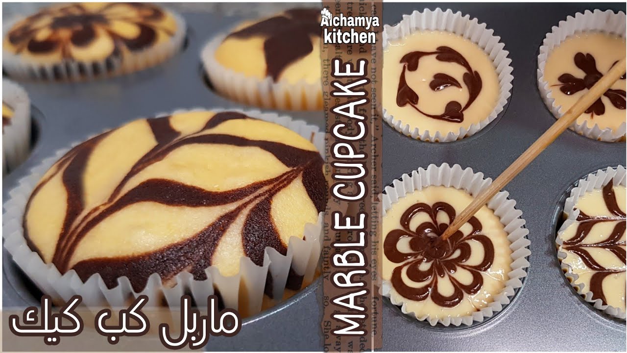 МРАМОРНЫЕ КЕКСЫ | торт зебра