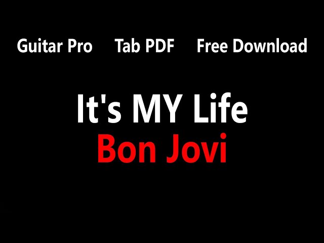 Bon Jovi - It's My Life 🎸 Download 😀 class=