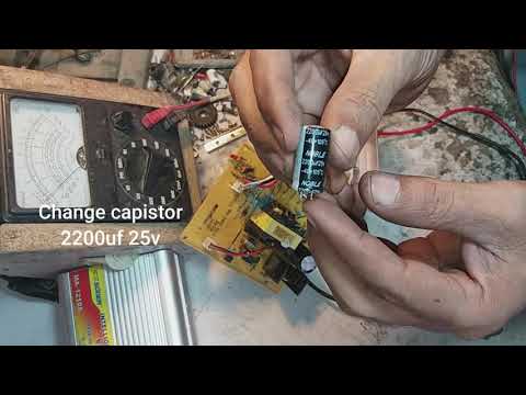 How to repair battery charger 12v