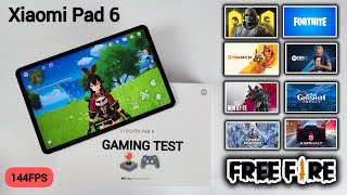 Xiaomi Pad 6 Gaming Test